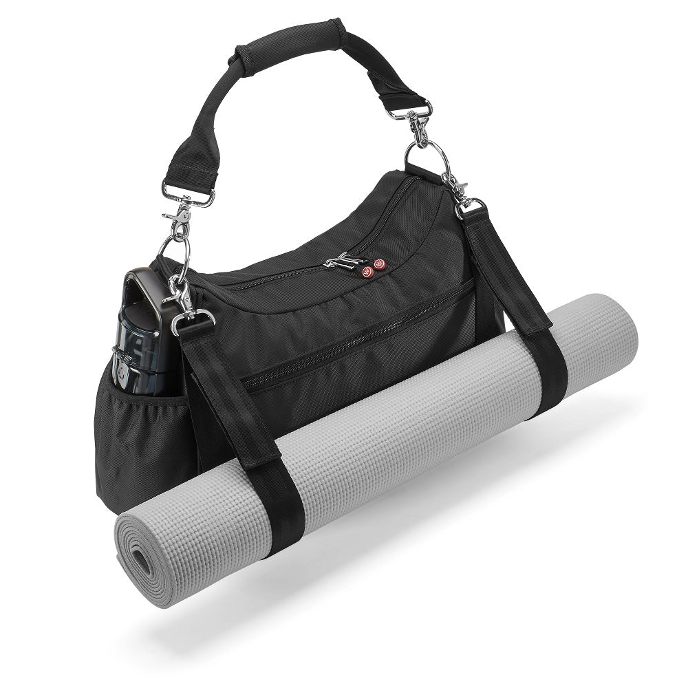 The Accel, Buy Yoga Mat Bag Online, Best Cross Fit Bag - Stylish Design, Girls Gym Bag with Yoga Mat Holder for Sale, Women's Gym Bag with  Compartments